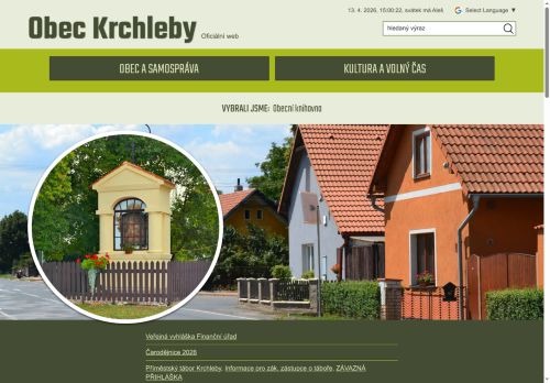 Zobrazit webové stránky Obecní úřad Krchleby