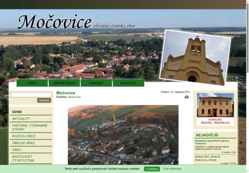 Zobrazit webové stránky Obecní úřad Močovice