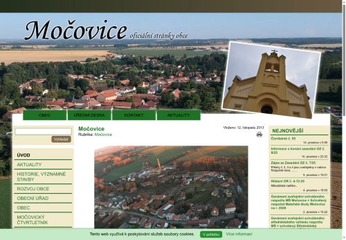 Zobrazit webové stránky Obecní úřad Močovice