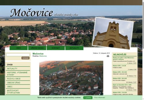 Zobrazit webové stránky Obecní úřad Močovice
