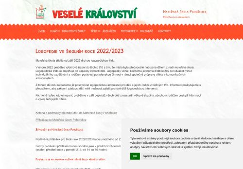 Zobrazit webové stránky Mateřská škola Pohořelice