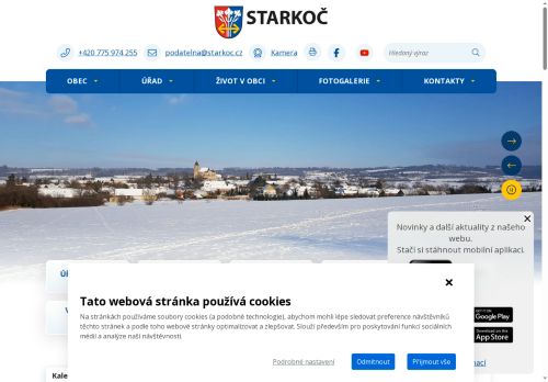 Zobrazit webové stránky Obecní úřad Starkoč