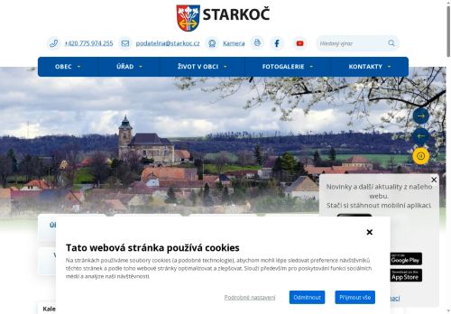 Zobrazit webové stránky Obecní úřad Starkoč