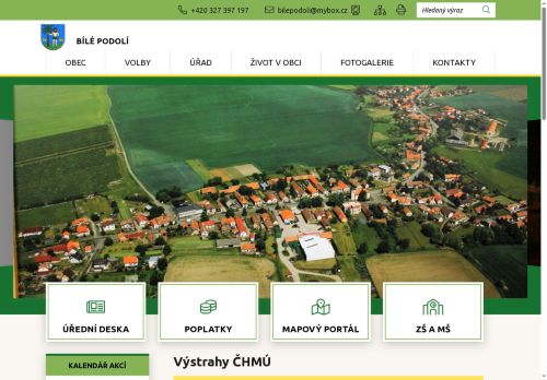 Zobrazit webové stránky Úřad městyse Bílé Podolí