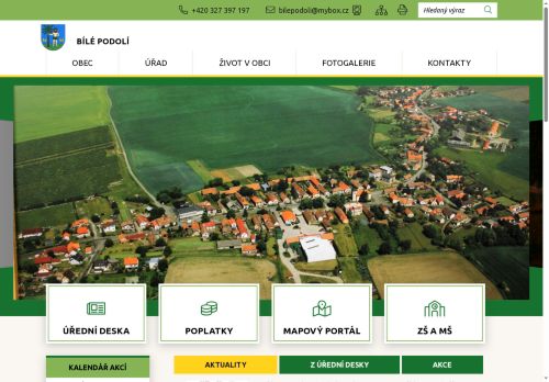 Zobrazit webové stránky Úřad městyse Bílé Podolí