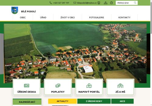 Zobrazit webové stránky Úřad městyse Bílé Podolí