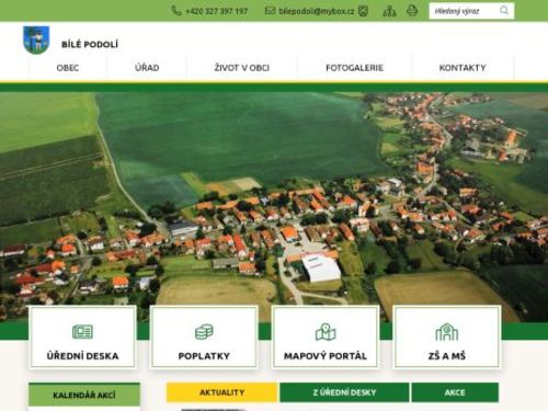 Úřad městyse Bílé Podolí