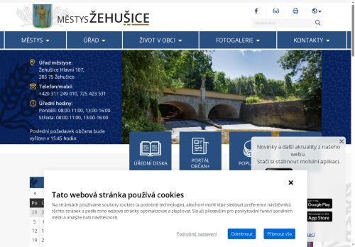 Zobrazit webové stránky Úřad městyse Žehušice