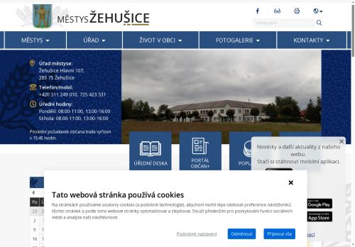 Zobrazit webové stránky Úřad městyse Žehušice
