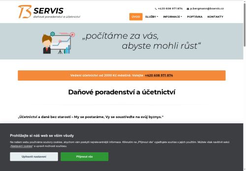 Pavel Bergmann nabízí práci na pozici Účetní                       M/Ž v obci Benešov