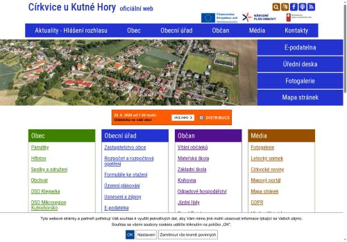 Zobrazit webové stránky Obecní úřad Církvice