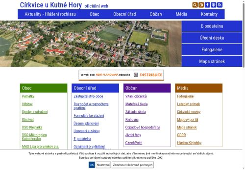 Zobrazit webové stránky Obecní úřad Církvice