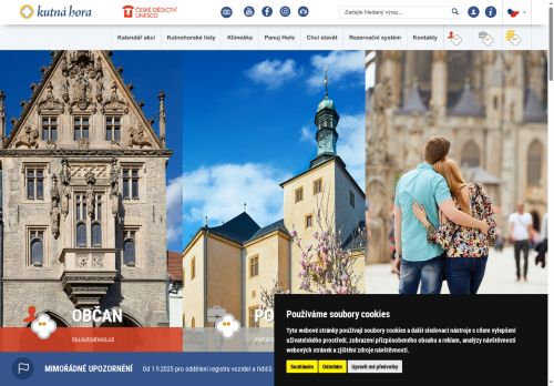 Zobrazit webové stránky Městský úřad Kutná Hora
