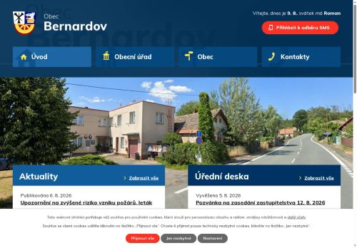 Zobrazit webové stránky Obecní úřad Bernardov