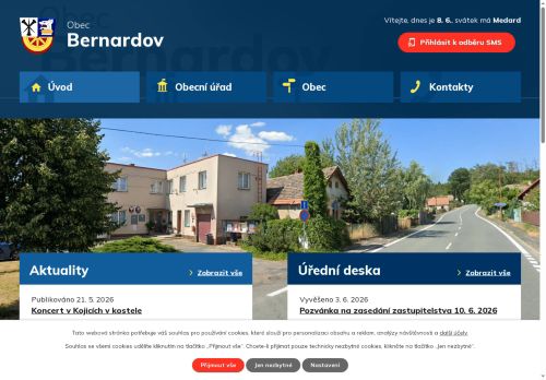 Zobrazit webové stránky Obecní úřad Bernardov