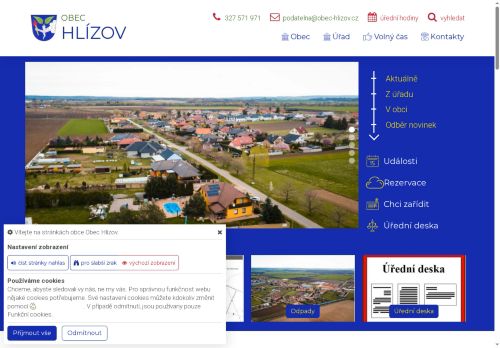 Zobrazit webové stránky Obecní úřad Hlízov