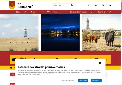 Zobrazit webové stránky Obecní úřad Bohdaneč