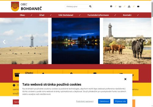 Zobrazit webové stránky Obecní úřad Bohdaneč