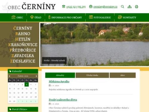 Obecní úřad Černíny