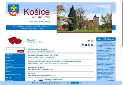 Zobrazit webové stránky Obecní Úřad Košice