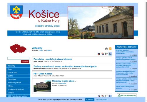 Zobrazit webové stránky Obecní Úřad Košice
