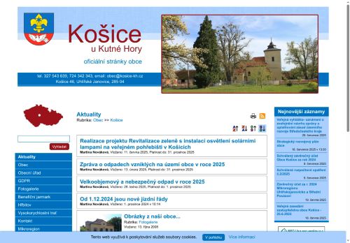Zobrazit webové stránky Obecní Úřad Košice