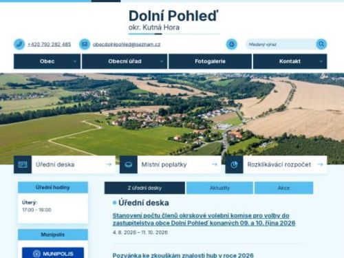 Obecní úřad Dolní Pohleď