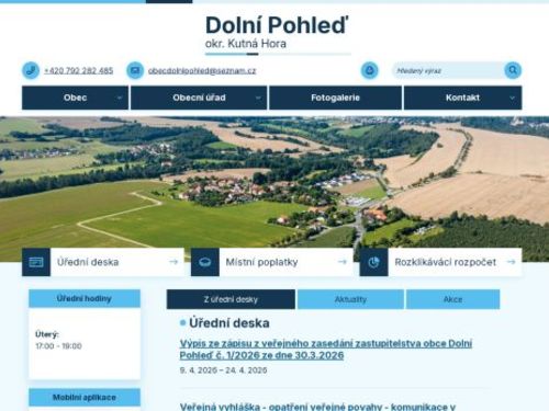 Obecní úřad Dolní Pohleď