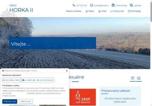 Zobrazit webové stránky Obecní úřad Horka II