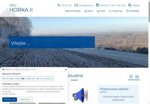 Zobrazit webové stránky Obecní úřad Horka II