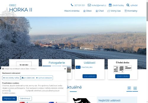 Zobrazit webové stránky Obecní úřad Horka II