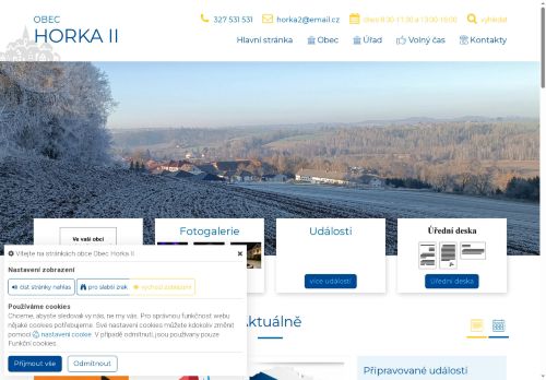 Zobrazit webové stránky Obecní úřad Horka II