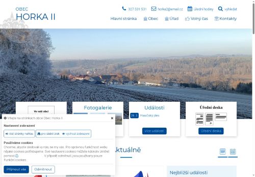 Zobrazit webové stránky Obecní úřad Horka II