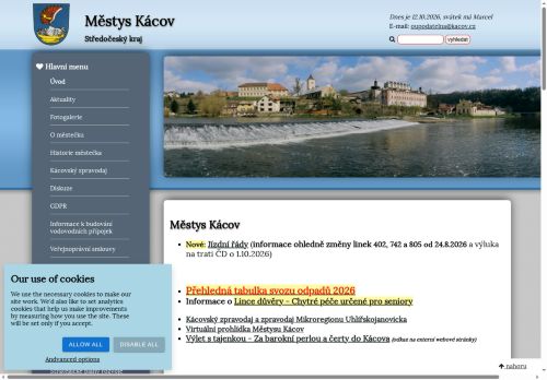 Zobrazit webové stránky Úřad městyse Kácov