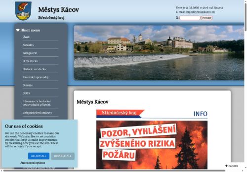 Zobrazit webové stránky Úřad městyse Kácov