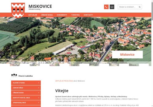 Zobrazit webové stránky Obecní úřad Miskovice
