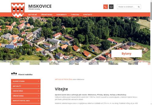Zobrazit webové stránky Obecní úřad Miskovice