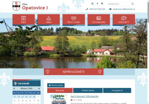 Zobrazit webové stránky Obecní úřad Opatovice I