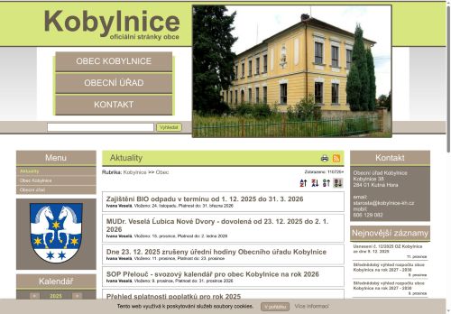 Zobrazit webové stránky Obecní úřad Kobylnice