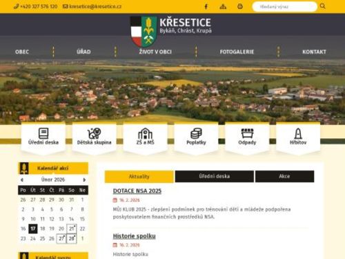 Obecní úřad Křesetice