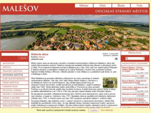 Úřad městyse Malešov