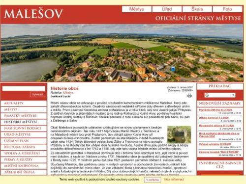 Úřad městyse Malešov