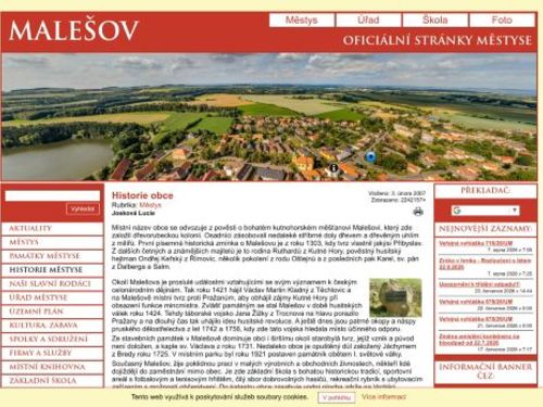 Úřad městyse Malešov