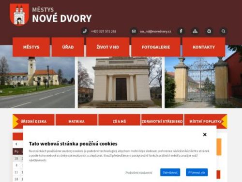 Úřad městyse Nové Dvory