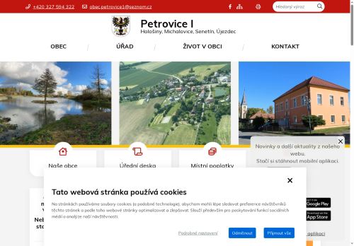 Zobrazit webové stránky Obecní úřad Petrovice I