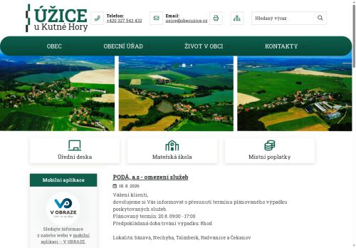 Zobrazit webové stránky Obecní úřad Úžice