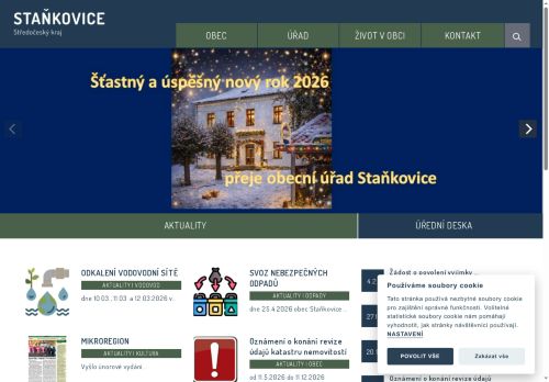 Zobrazit webové stránky Obecní úřad Staňkovice