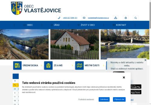 Zobrazit webové stránky Obecní úřad Vlastějovice
