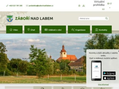 Obecní úřad Záboří nad Labem