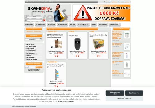 Zobrazit webové stránky SkveleCeny.cz